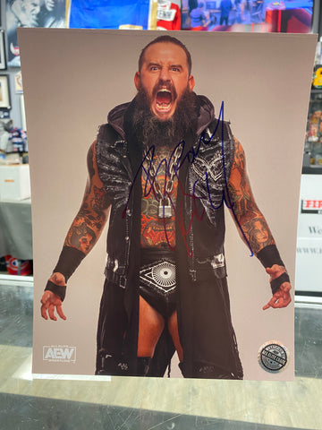 Brody King signed AEW Wrestling 8x10 Photo