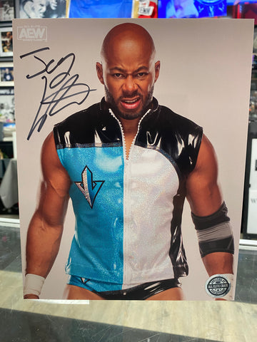 Jay Lethal signed AEW Wrestling 8x10 Photo