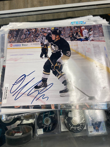 Zbynek Michalek signed Pittsburgh Penguins 8x10 Photo
