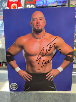 Justin Credible signed Wrestling 8x10 Photo