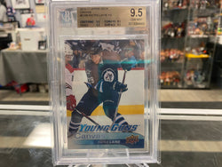 2016-17 Upper Deck Series 1 Young Guns UD Canvas C106 PATRIK LAINE RC BGS 9.5