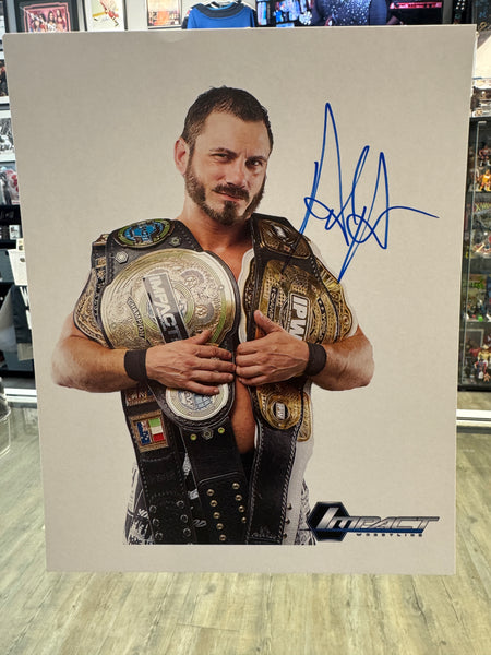 Austin Aries signed TNA Wrestling 8x10 Photo
