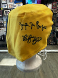 Killer Bees WWF Wrestling Mask signed by Jumping Jim Brunzell & B. Brian Blair