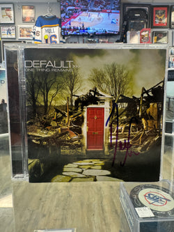 Dallas Smith signed Default One Thing Remains CD Booklet