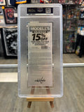 Alex Ovechkin 1st Goal as Captain Washington Capitals Ticket PSA Slabbed 7