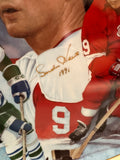 Gordie Howe signed Commemorative Plate