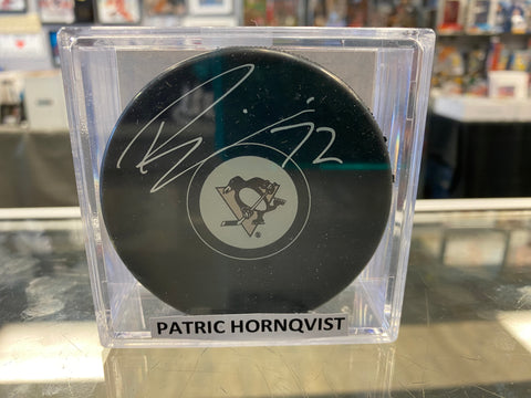Patric Hornqvist signed Pittsburgh Penguins Hockey Puck