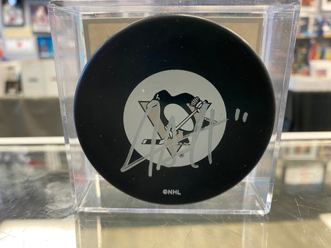 Jordan Staal signed Pittsburgh Penguins Hockey Puck