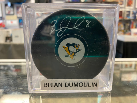 Brian Dumoulin signed Pittsburgh Penguins Hockey Puck