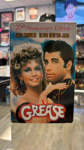 John Travolta signed Grease VHS
