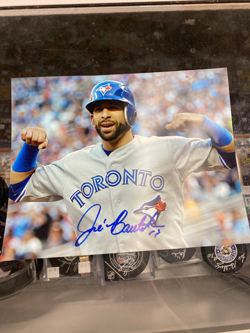 Jose Bautista signed Toronto Blue Jays 8x10 Photo