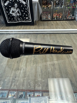 Bill Henderson of Chilliwack Band signed Microphone