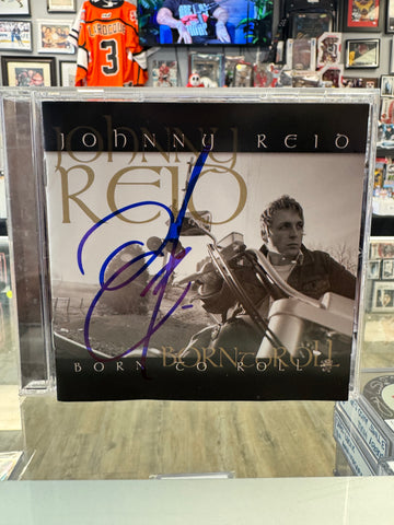 Johnny Reid signed Born To Roll CD