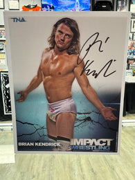 Brian Kendrick signed TNA Wrestling 8x10 Photo