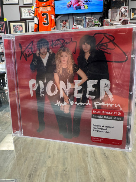 The Band Perry signed Pioneer CD