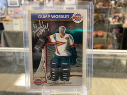 1996 Zellers Masters Signatures Series Gump Worsley AUTO