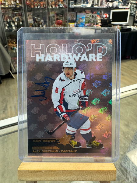 2024-25 Upper Deck Spx Holo'd Hardware GOLD AUTO Alex Ovechkin /10 SSP