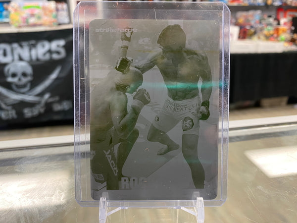 1/1 Luke Rockhold 2013 Topps UFC Yellow Printing Plate 1/1