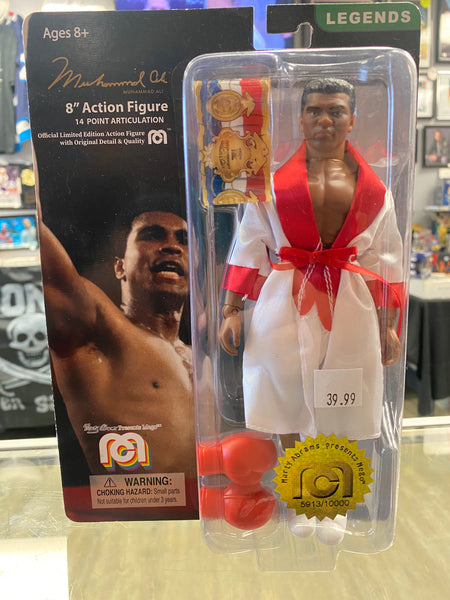 Mego Legends: Muhammad Ali 8” Action Figure 2018 Marty Abrams New