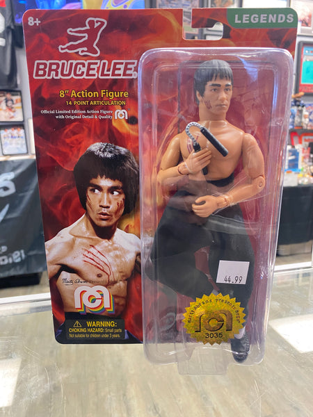 Mego Bruce Lee 8" Action Figure Legends 14 Point Articulation - New