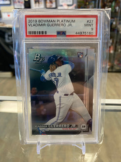 2019 Bowman Platinum #27 Vladimir Guerrero Jr RC Rookie PSA 9 Mint