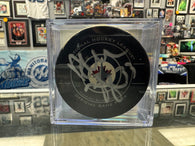 Dustin Byfuglien signed Winnipeg Jets Game Used Hockey Puck