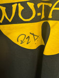 RZA & Method Man signed Wu-Tang Clan XL T-shirt