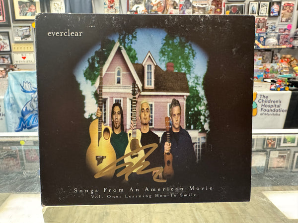 Art Alexakis Everclear signed Songs From An American Movie CD