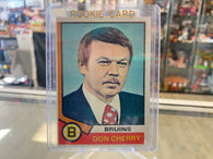 1974-75 Topps Don Cherry #161 Rookie Card RC