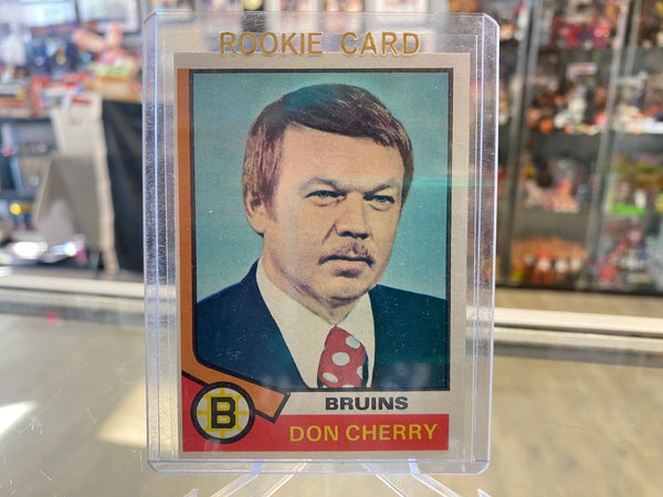 1974-75 Topps Don Cherry #161 Rookie Card RC