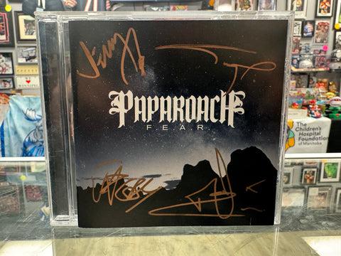 Papa Roach signed Fear CD