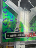 2024-25 Haunted Hoops Tribute Holo Bats  /399 Victor Wembanyama #285 Spurs