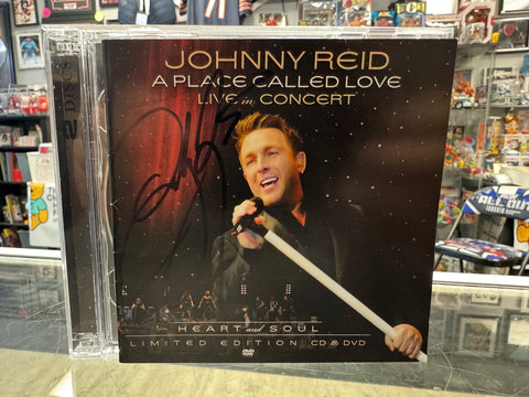 Johnny Reid signed A Place Called Love Live in CD
