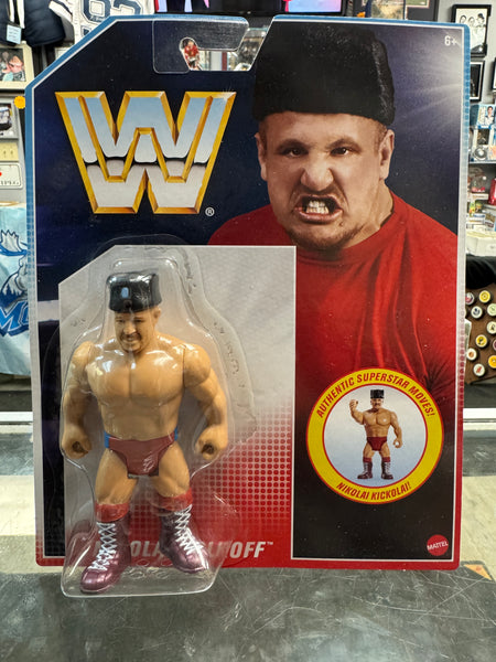 WWE Retro Nikolai Volkoff Mattel Action Figure Factory Sealed WWF Hasbro