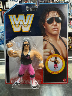 WWE Retro Bret Hit Man Hart Mattel Action Figure Factory Sealed WWF Wrestling