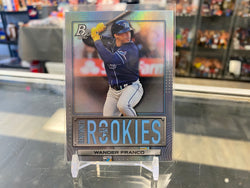 2022 Bowman Platinum Renowned Rookies WANDER FRANCO RC #RR-2 Tampa Bay Rays