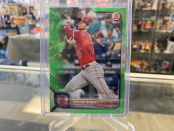 2022 Bowman Base Neon Green #68 Shohei Ohtani /399 - Angels