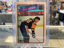1988-89 Topps Sticker Set-Break #2 Mario Lemieux