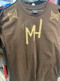 Matt Hughes signed TapOut T-shirt Large UFC