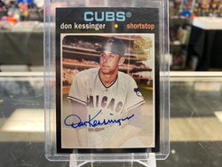 2018 Topps Archives Fan Favorites Auto 1971 Design Don Kessinger #FFA-DK Auto