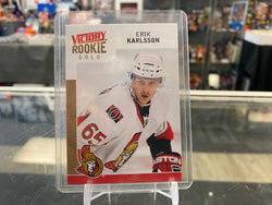 2009-10 Upper Deck Victory Gold Rookie Parallel #321 Erik Karlsson RC