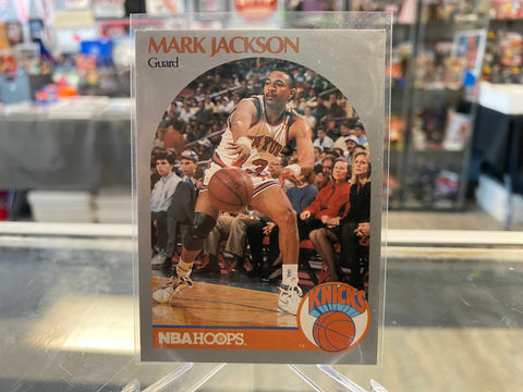 1990 NBA Hoops Mark Jackson Knicks Menendez Brothers Courtside