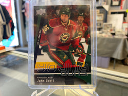2009-10 Upper Deck #236 John Scott YG RC Young Guns Minnesota Wild Rookie