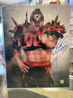 Road Warrior Animal Legion of Doom signed WWE LOD Wrestling 8x10 Photo