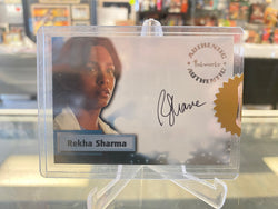 SMALLVILLE AUTOGRAPH CARD A43 - Rekha Sharma as Dr. Harden INKWORKS AUTO