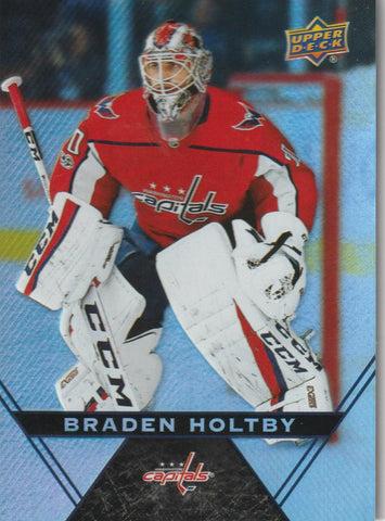 Braden Holtby 2018-19 Tim Hortons Hockey Card #70