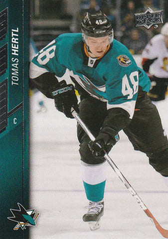 Tomas Hertl 2015-16 Upper Deck #156 - First Row Collectibles