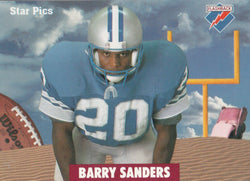 Barry Sanders 1991 Star Pics #2