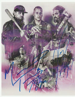 The Kingdom - Matt Taven, TK O'Ryan and Vinny Marseglia Autograph 8x10 Photo - First Row Collectibles