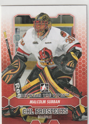 Malcolm Subban 2012-13 In The Game Between The Pipes Hockey #4